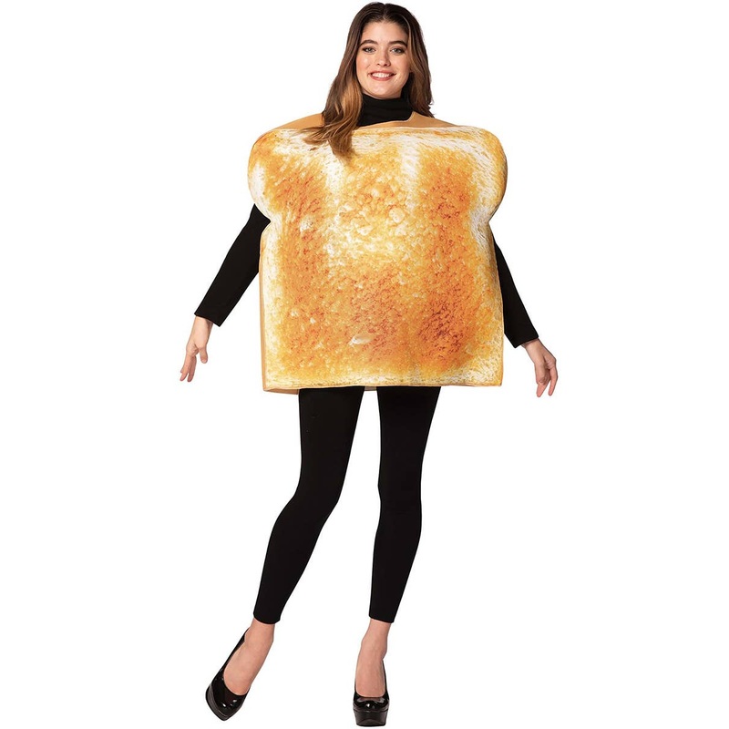 Piece of Toast Adults Funny Costume