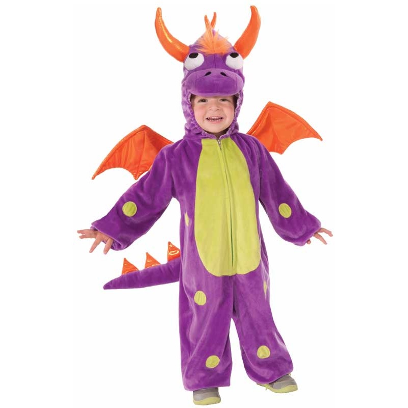 Purple Monster Toddlers Onesie Costume