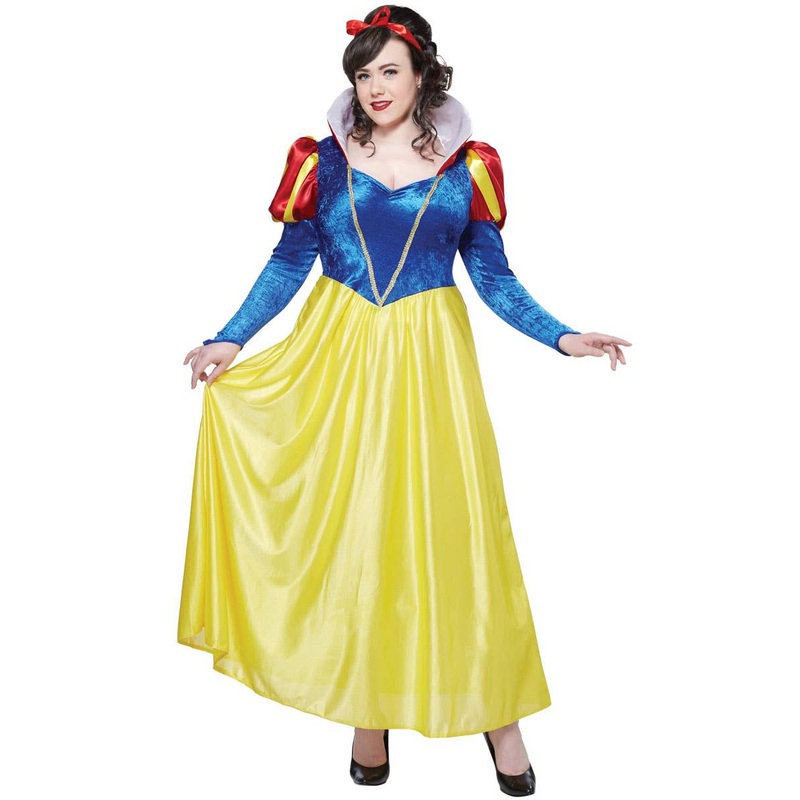 Snow Princess Plus Size Womens Fairytale Costume