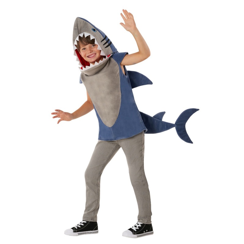 Stealthy Great White Shark Boys Costume