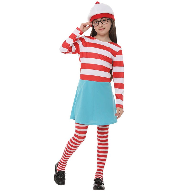 Where's Wally Girls Wenda Book Week Costume