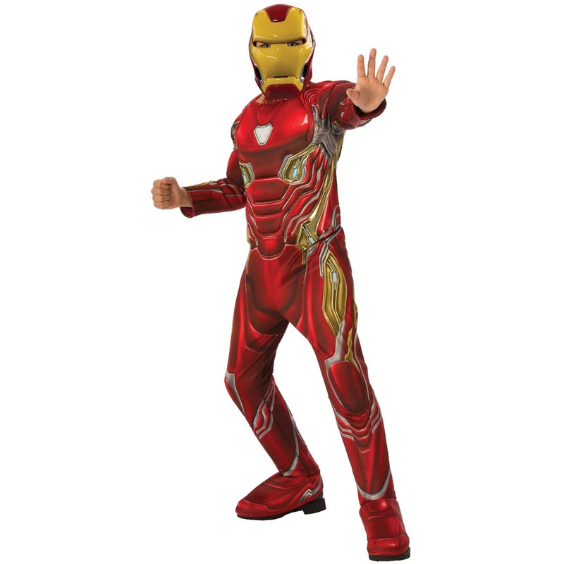 Avengers Infinity War Boys Deluxe Iron Man Costume