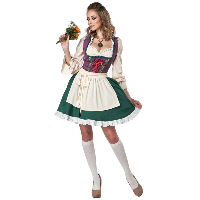 Beer Garden Girl Womens Oktoberfest Costume