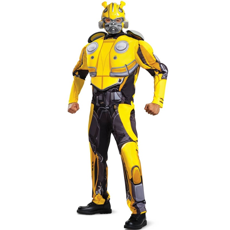 Classic Transformer Bumblebee Mens Costume