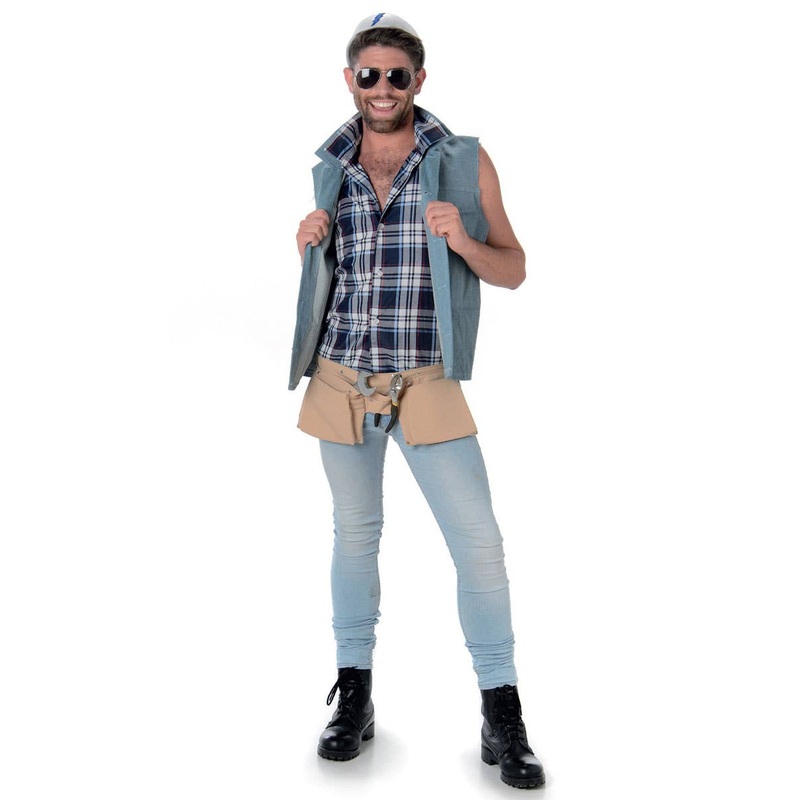 Construction Worker Mens Village People Costume