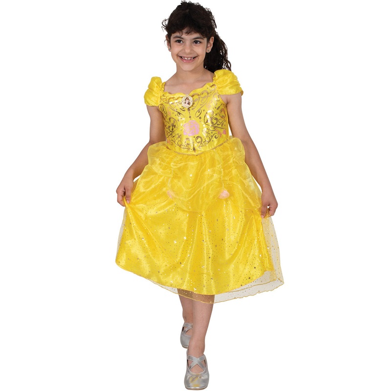 Disney Sparkle Princess Girls Belle Costume