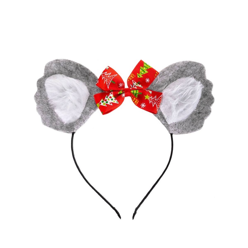 Festive Christmas Koala Ears Costume Headband