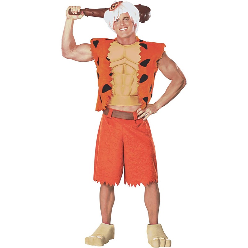 Flintstones Bamm-Bamm Mens Muscle Chest Costume