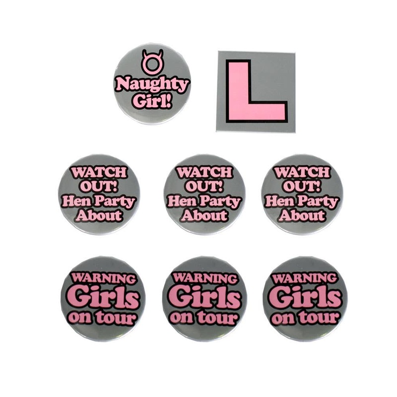 Hens Night Novelty Party Badges