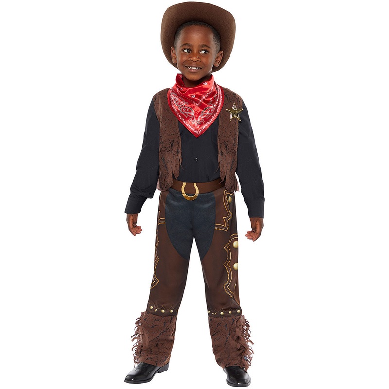 Outback Western Cowboy Boys Costume