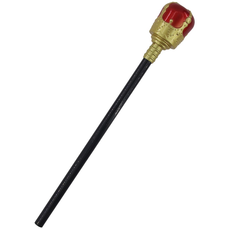 Royal King Red And Gold Costume Sceptre