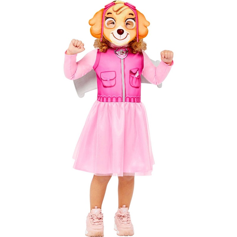 Skye Girls Paw Patrol Fancy Dress Costume