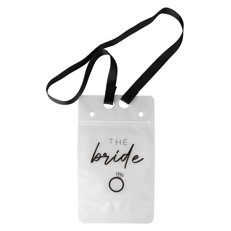 The Bride Hens Party Drink Pouch