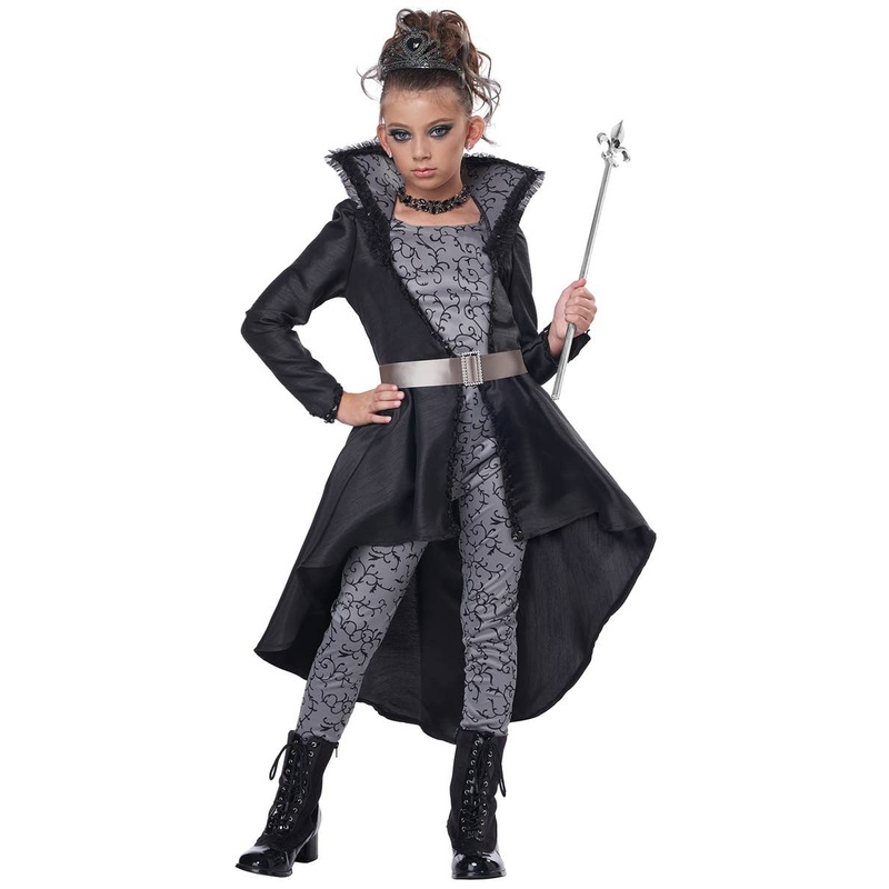 The Prin-Sass Girls Gothic Princess Halloween Costume
