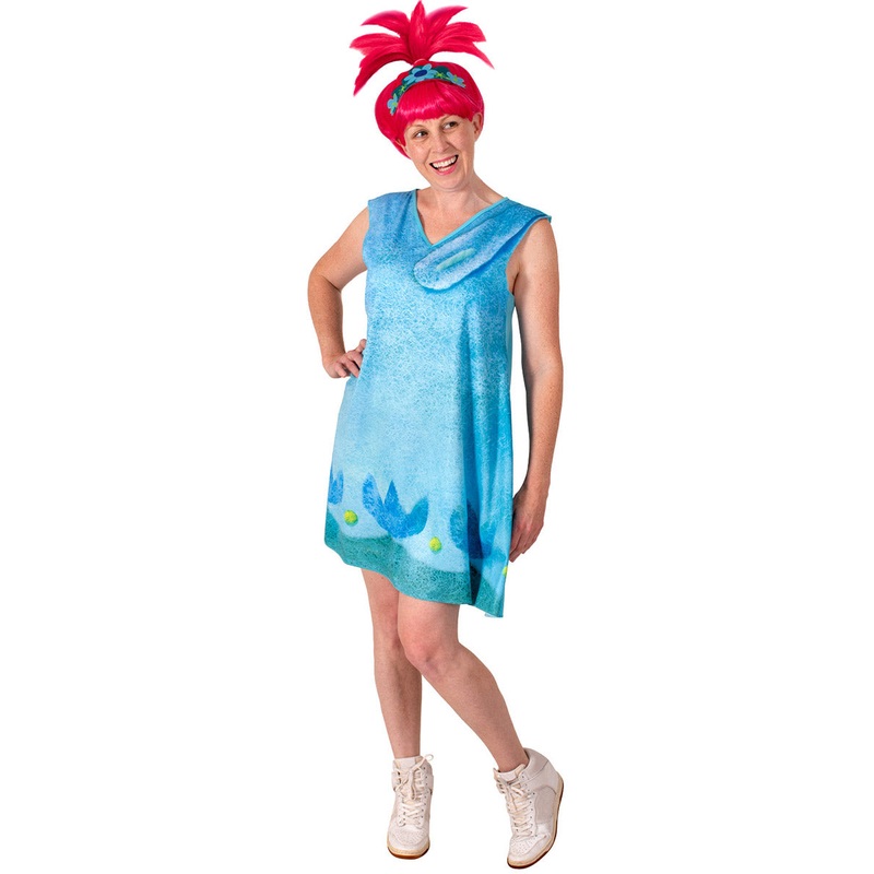 Trolls World Tour Womens Poppy Costume