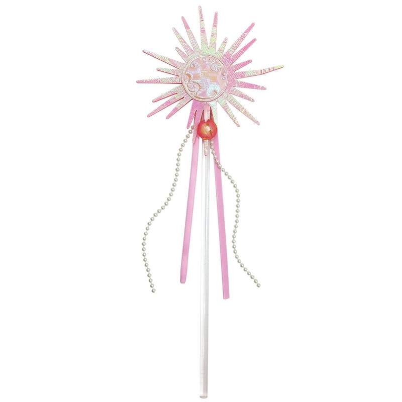 Wicked Girls Pink Glinda the Good Witch Costume Wand