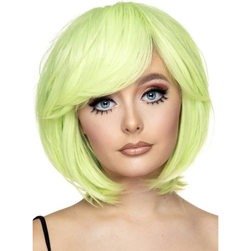 Absinthe Green Womens Short Bob Fashion Wig