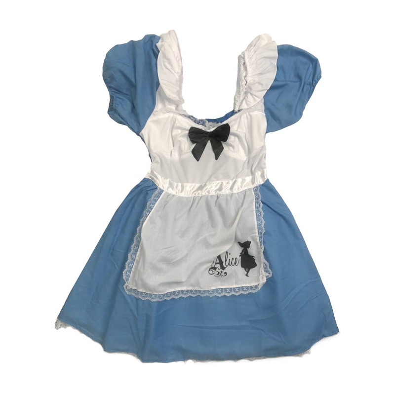 Alice In Wonderland Womens Costume - Size Medium