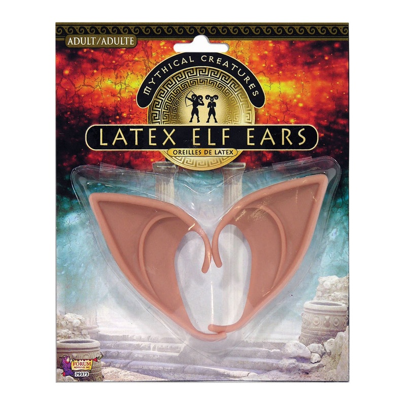 Latex Flesh Coloured Adults Slip On Elf Ears