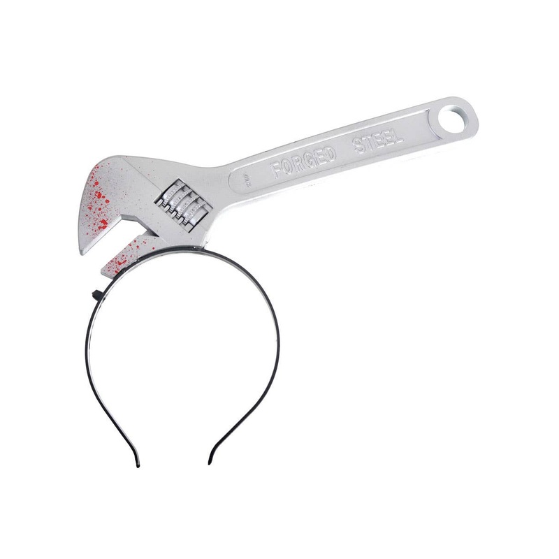 Novelty Wrench in Head Halloween Costume Headband