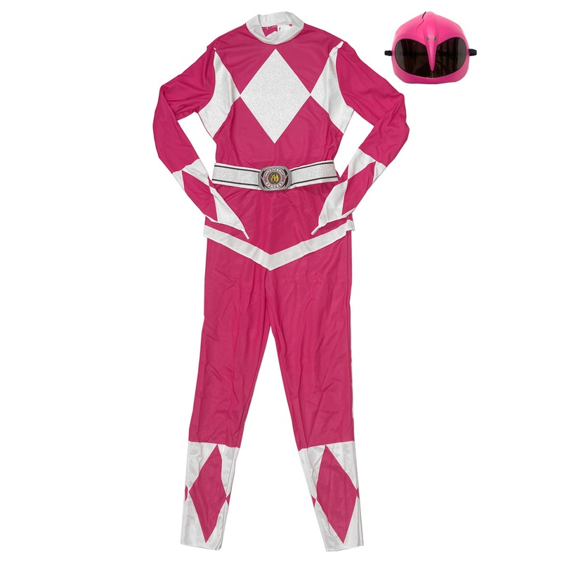 Pink Power  Ranger Womens Superhero Costume - Size Small