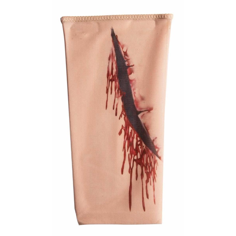 Printed Open Wound Halloween Accessory Sleeve