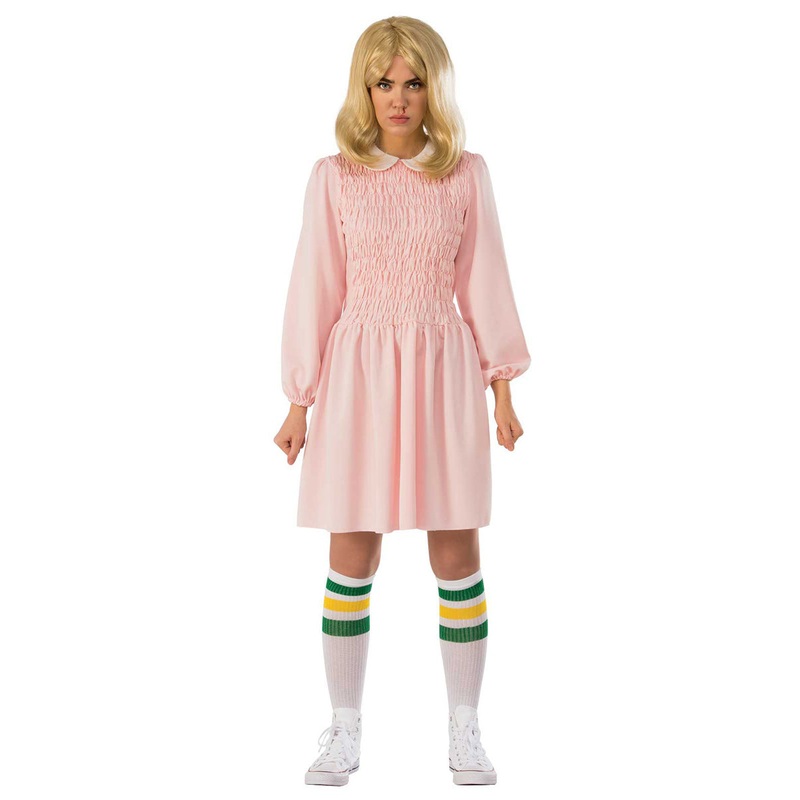 Stranger Things Season 1 Womens Pink Eleven Costume