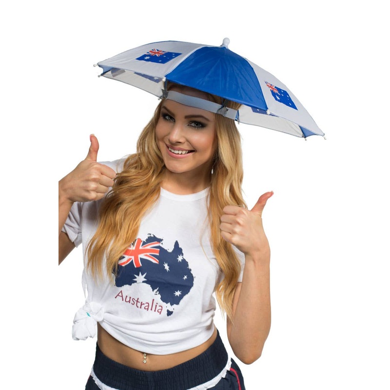 Australian Flag Aussie Day Umbrella Hat
