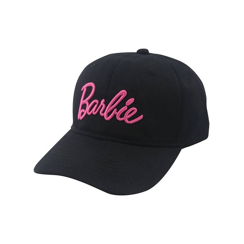 B-Doll Black Cap With Pink Logo