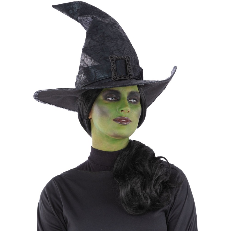 Elphaba Womens Wicked Black Witch Hat