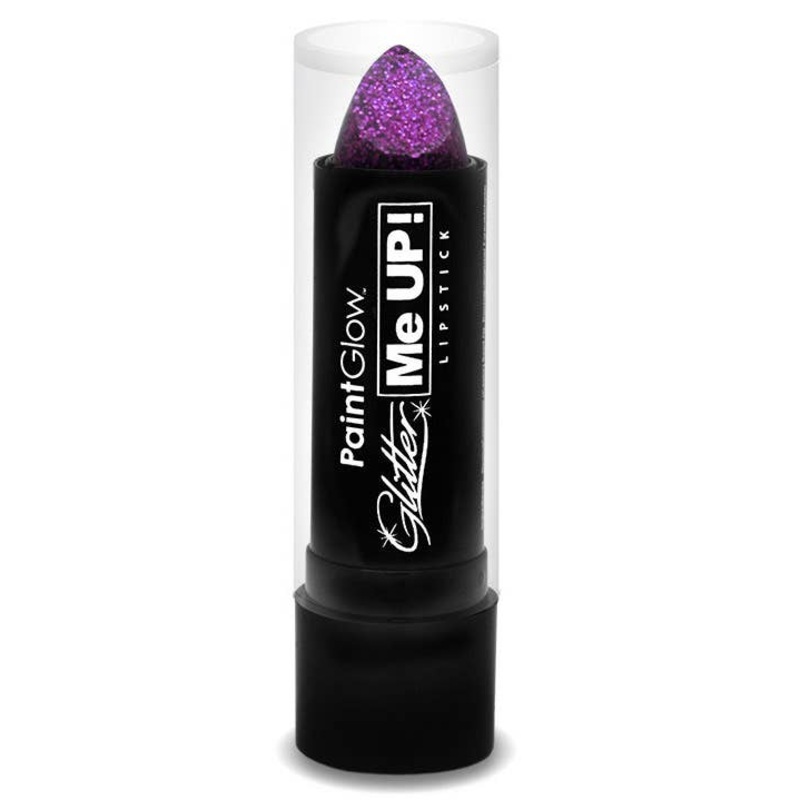 Glitter Me Up Lipstick - Fuchsia