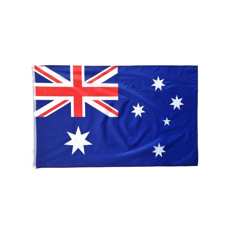 Large 90cm x 150cm Australian Flag with Eyelets
