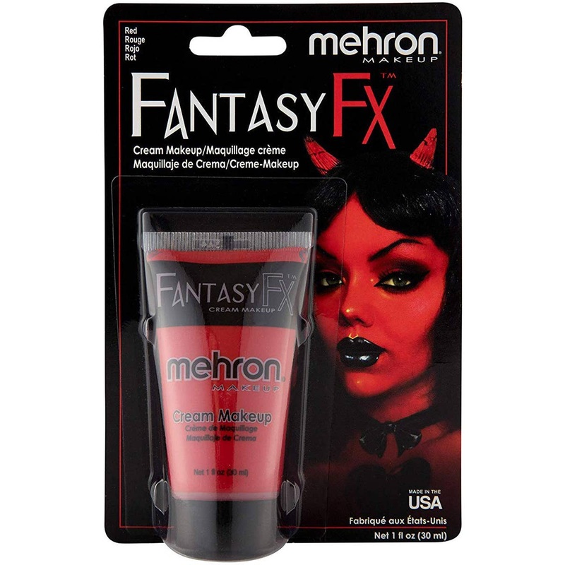 Mehron Fantasy FX Red Cream Costume Makeup
