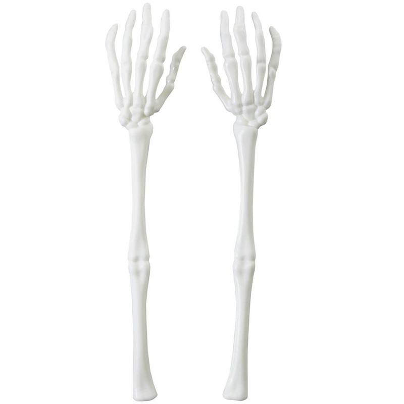 Skeleton Arms Serving Tongs Halloween Party Supply