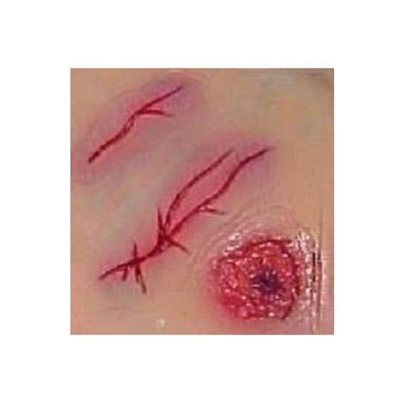 Slashes and Wound Stick On Adhesive Special FX