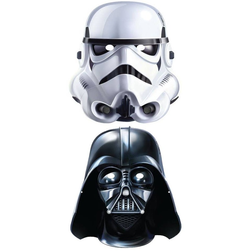Star Wars Classic 8 Pack Paper Party Masks