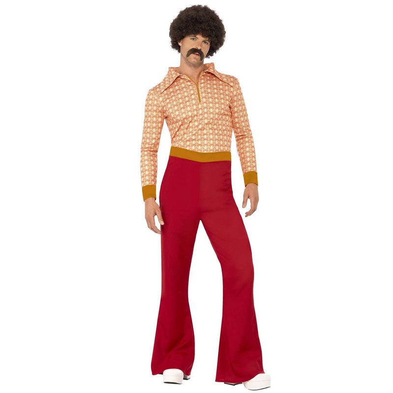 Authentic 70s Guy Mens Retro Costume
