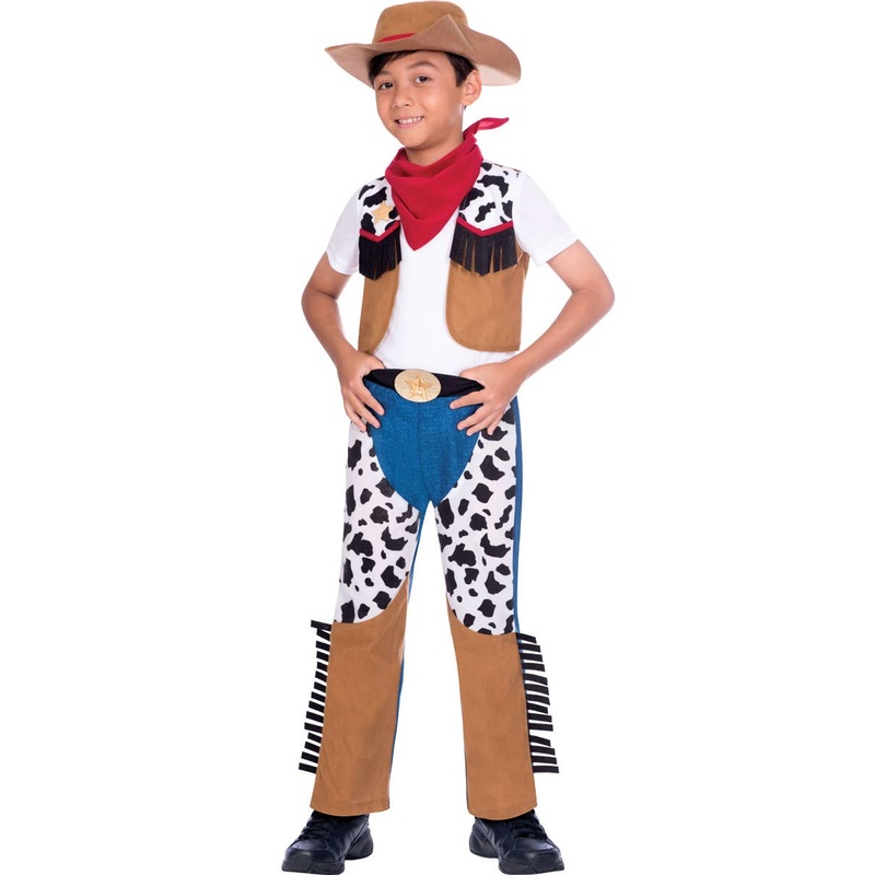 Courageous Cowboy Boys Western Dress Up Costume