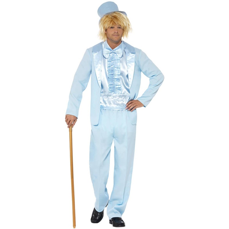 Dumb and Dumber Blue Tuxedo Mens 90s Costume