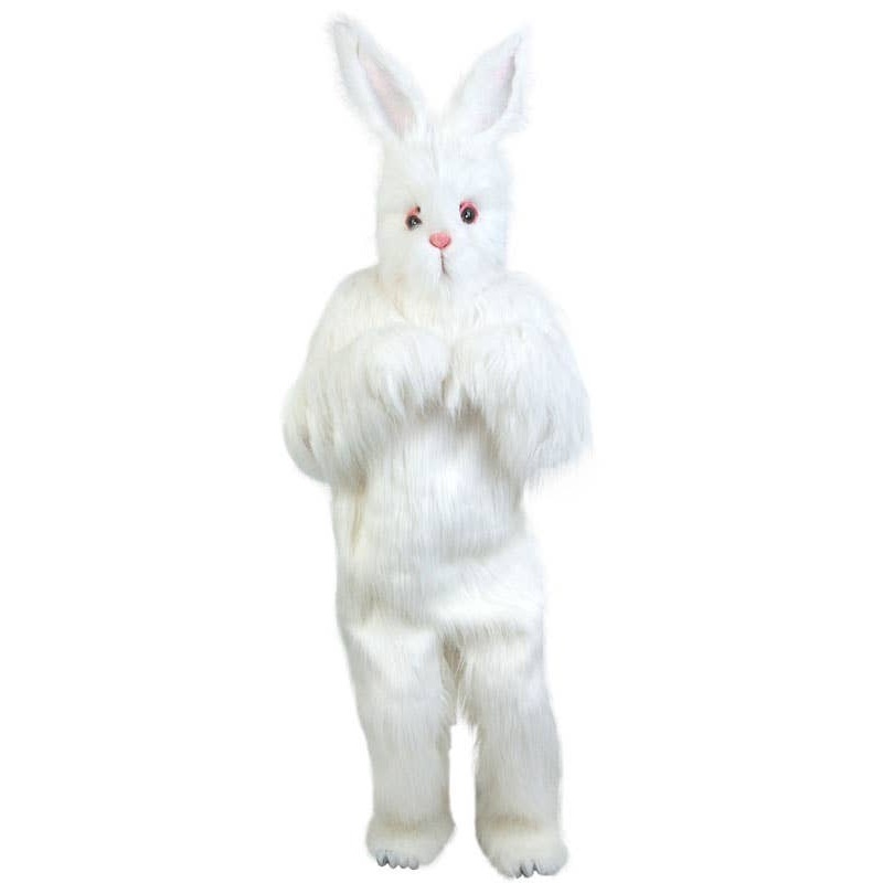 Fluffy White Deluxe Easter Bunny Costume