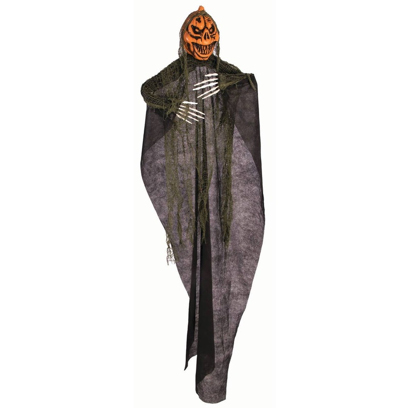Hanging Evil Pumpkin Halloween Decoration
