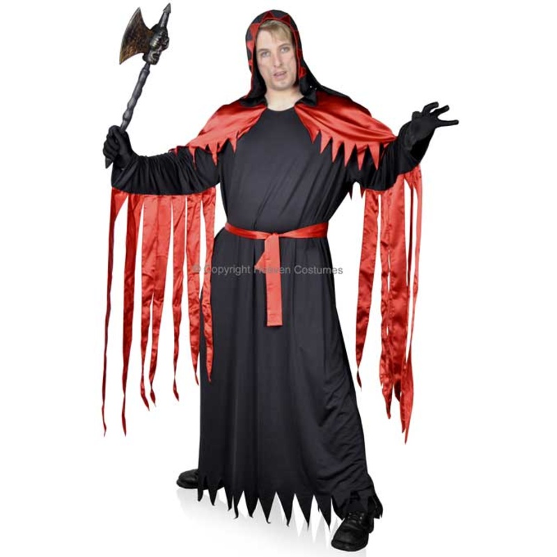 Horror Master Robe Mens Plus Size Halloween Costume