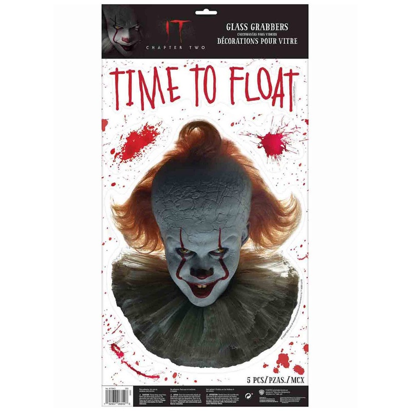 IT Pennywise Window Sticker Halloween Decoration