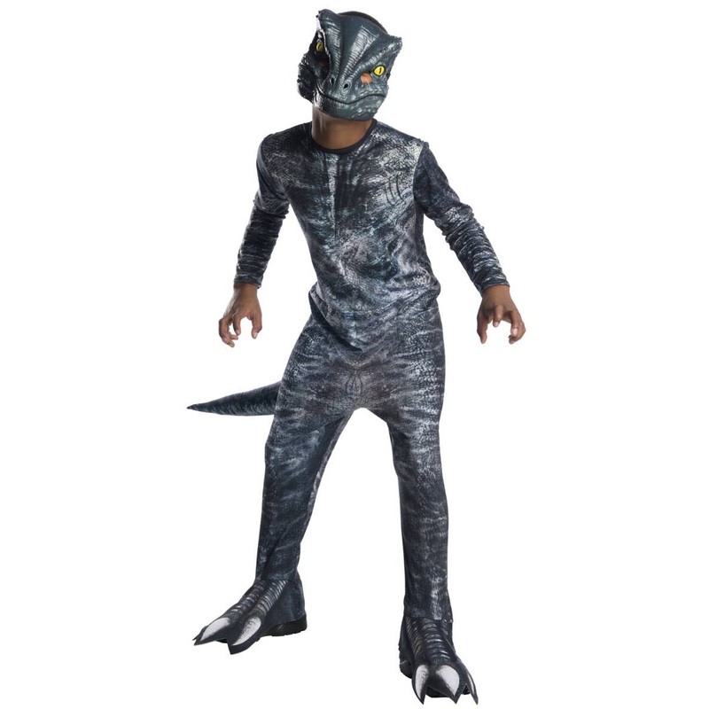 Jurassic World Blue Raptor Boys Dinosaur Costume