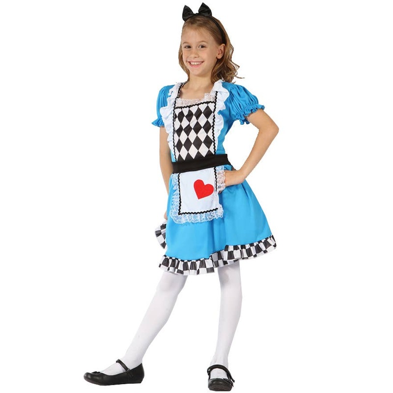 Little Alice Girls Wonderland Dress Up Costume