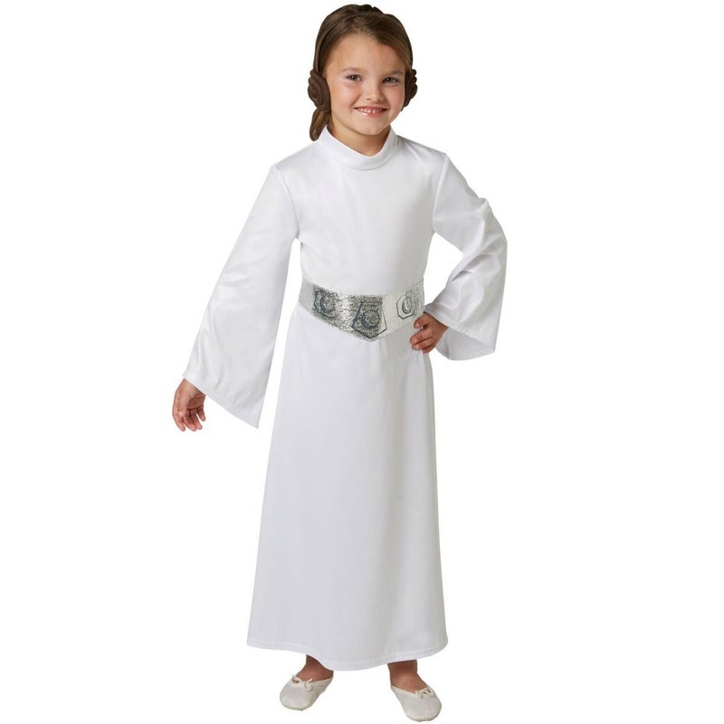 Princess Leia Girls Star Wars Fancy Dress Costume