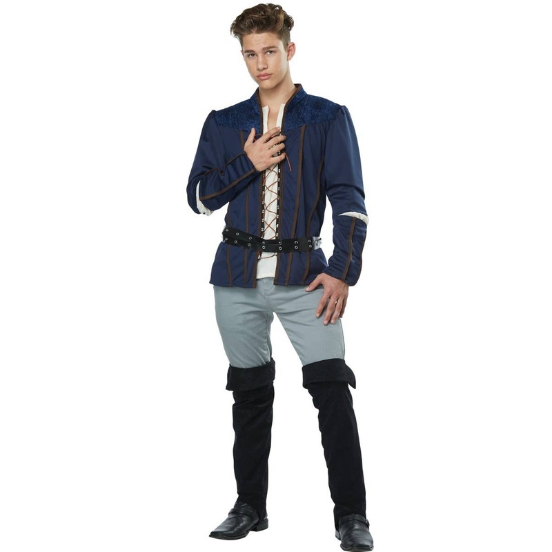 Romeo Mens Renaissance Shakespeare Fancy Dress Costume