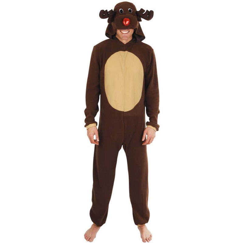 Rudolph the Red Nosed Reindeer Christmas Onesie Costume