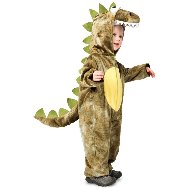 Toddler Boys Green Roarin Rex Costume