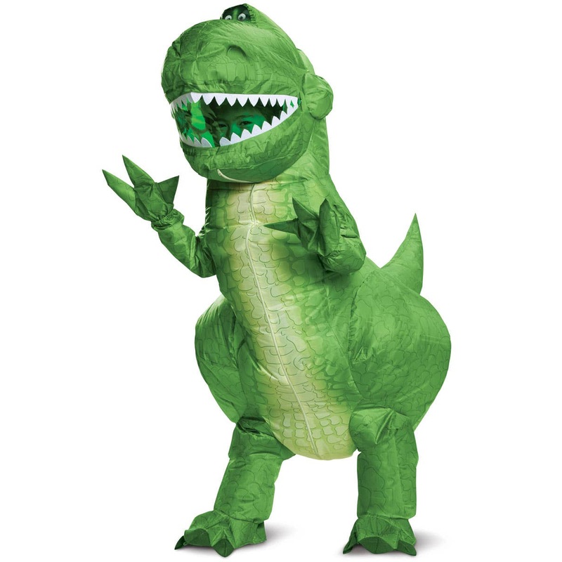 Toy Story 4 Kids Deluxe Inflatable Rex Costume